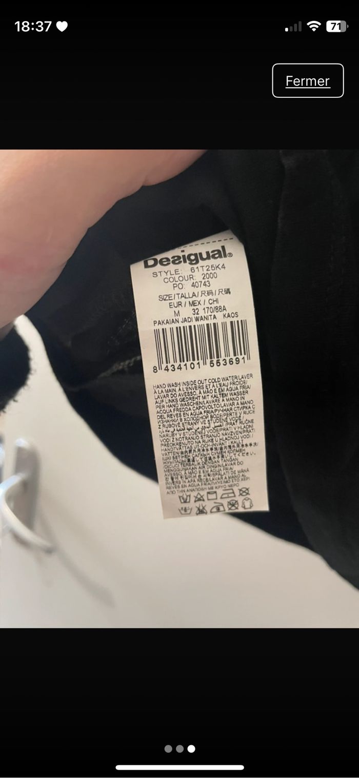 Haut desigual - photo numéro 3