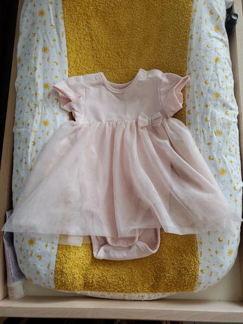 Robe body avec voilage