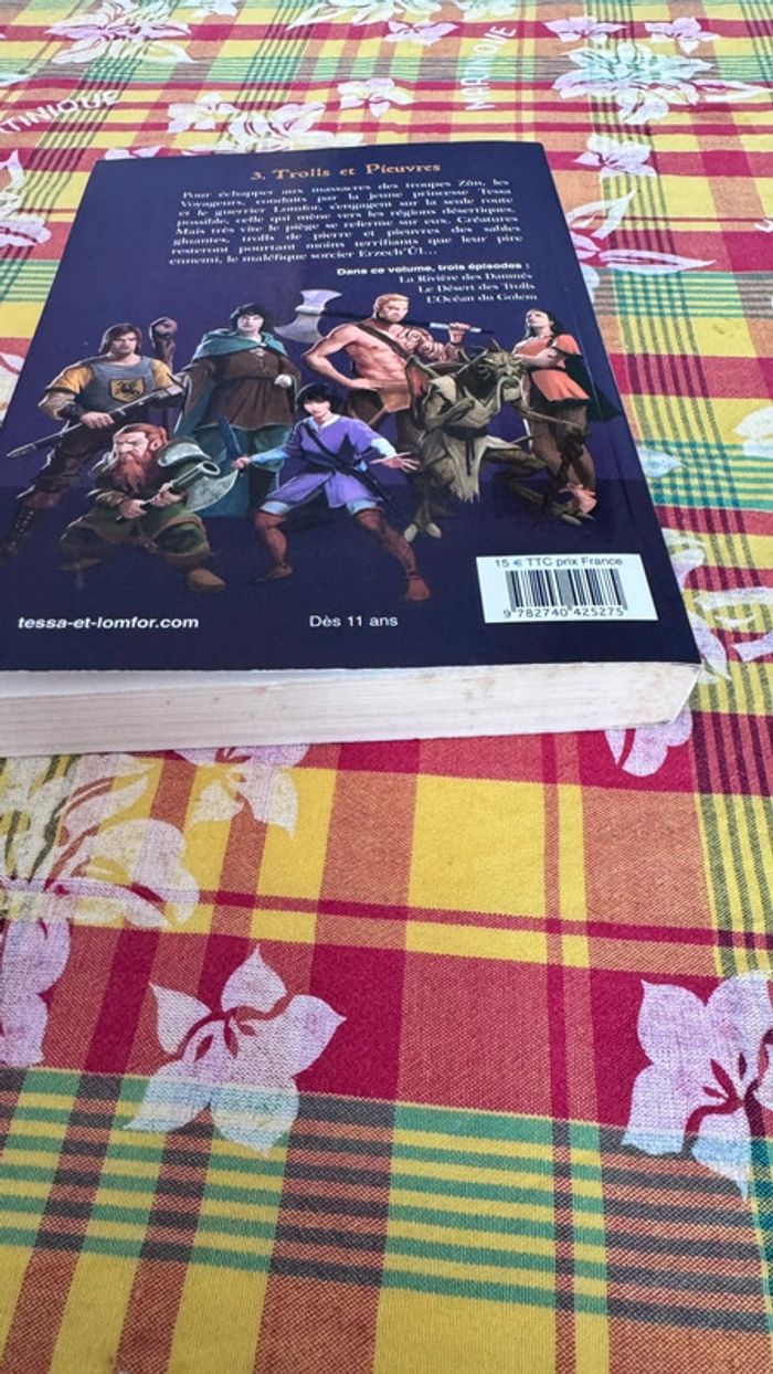 Tessa et Lomfor - Tome 3 : Trolls et Pieuvres - Aventure épique jeunesse - photo numéro 4