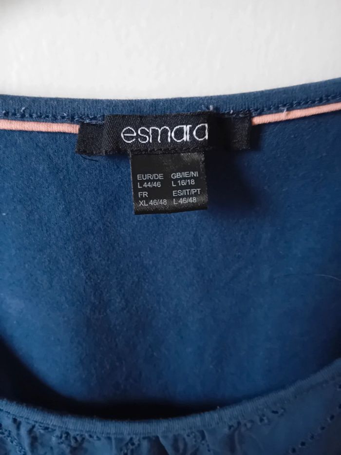 Robe bleue esmara taille france XL / 46-48 - photo numéro 2
