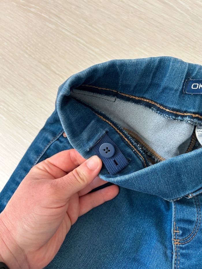 Lot de 2 Tregging (jean) fille 12 ans okaidi - photo numéro 6