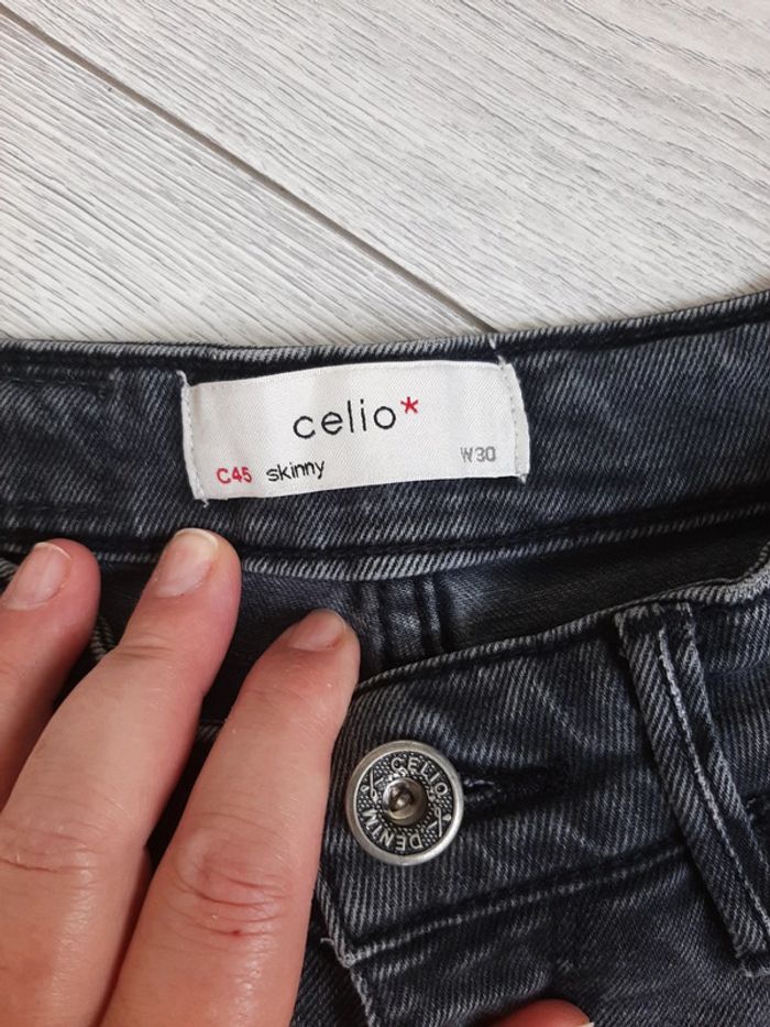 Jeans noir/gris - photo numéro 3