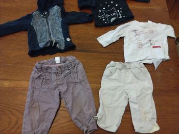 Lot de vêtements bebe 6 mois mi saison hiver