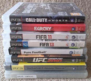 Lot de 8 jeux Playstation PS3