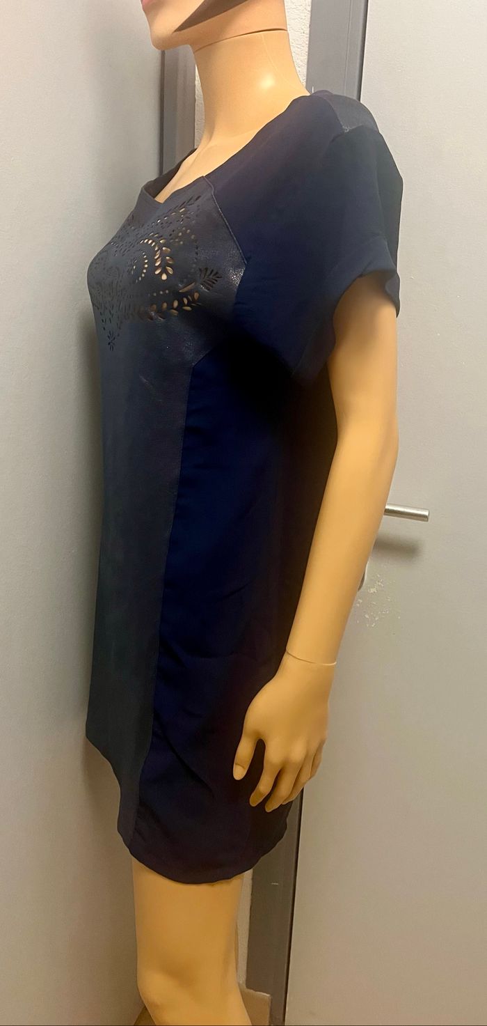 Robe sans manches marine - photo numéro 5