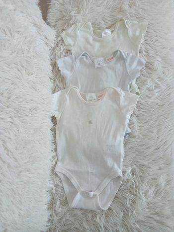 Lot 3 bodies 1/3mois Zara 🌼🐣