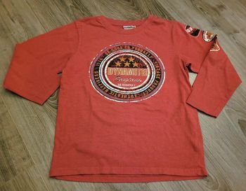 Tee-shirt rouge ML Tape à l'œil 8 ans