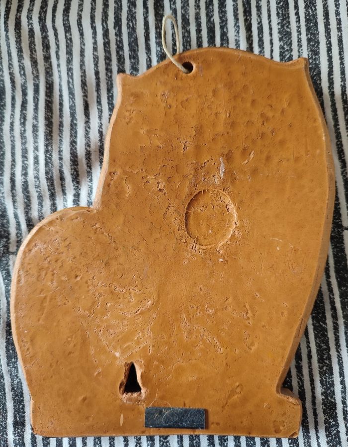 Suspension murale "Chouette et petit hibou" - photo numéro 2