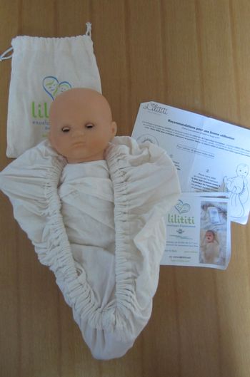 Enveloppe de bain ou d'apaisement