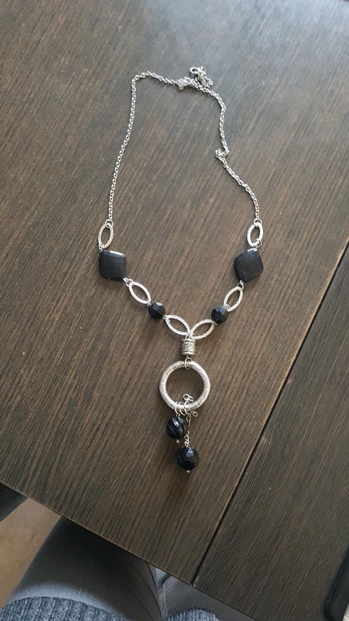 Collier long fantaisie