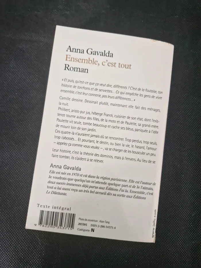 Ensemble c'est tout - Anna Gavalda - photo numéro 7