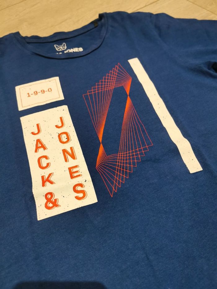 Tee shirt manches courtes Jack & Jones - photo numéro 2