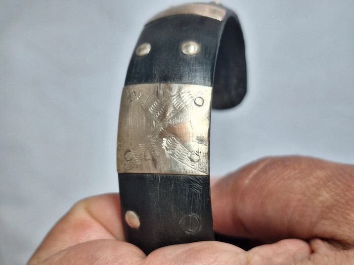 💥 Bracelet noir et argent unique 💥 - photo numéro 8