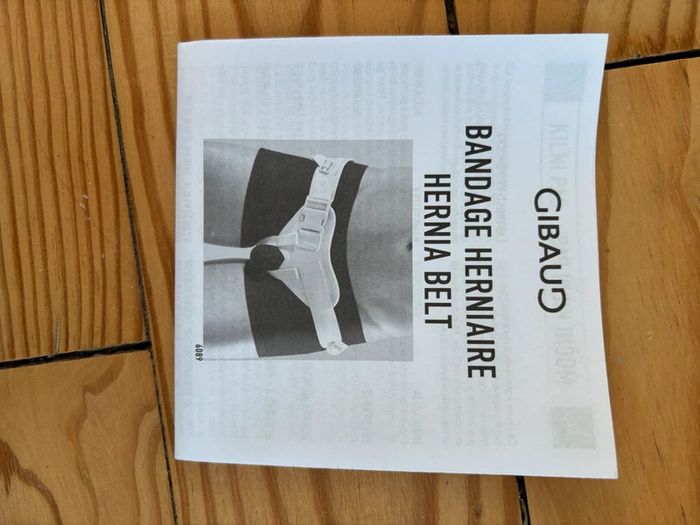 Bandage herniaire Gibaud - photo numéro 4