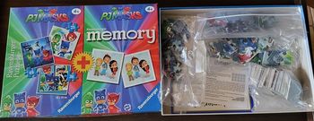 Memory et puzzles pyjamask