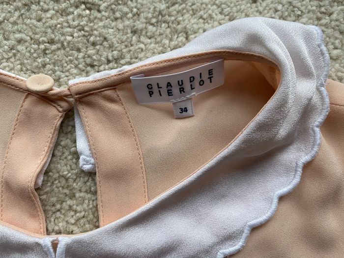 Robe nude col Claudine Claudie Pierlot🌻 - photo numéro 4