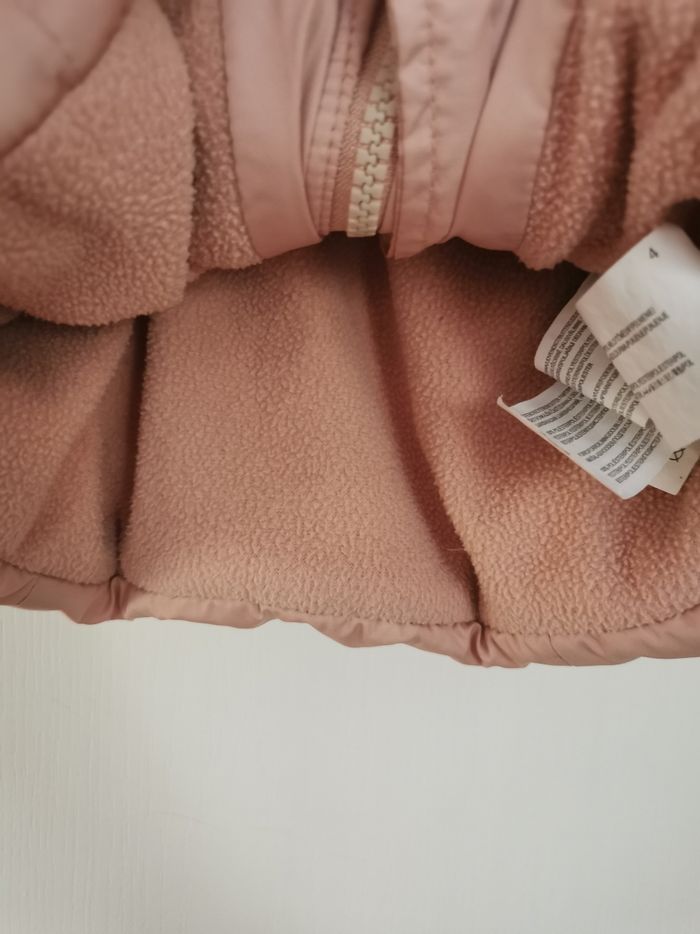 Doudoune rose 6/9mois Zara baby girl TBE - photo numéro 5
