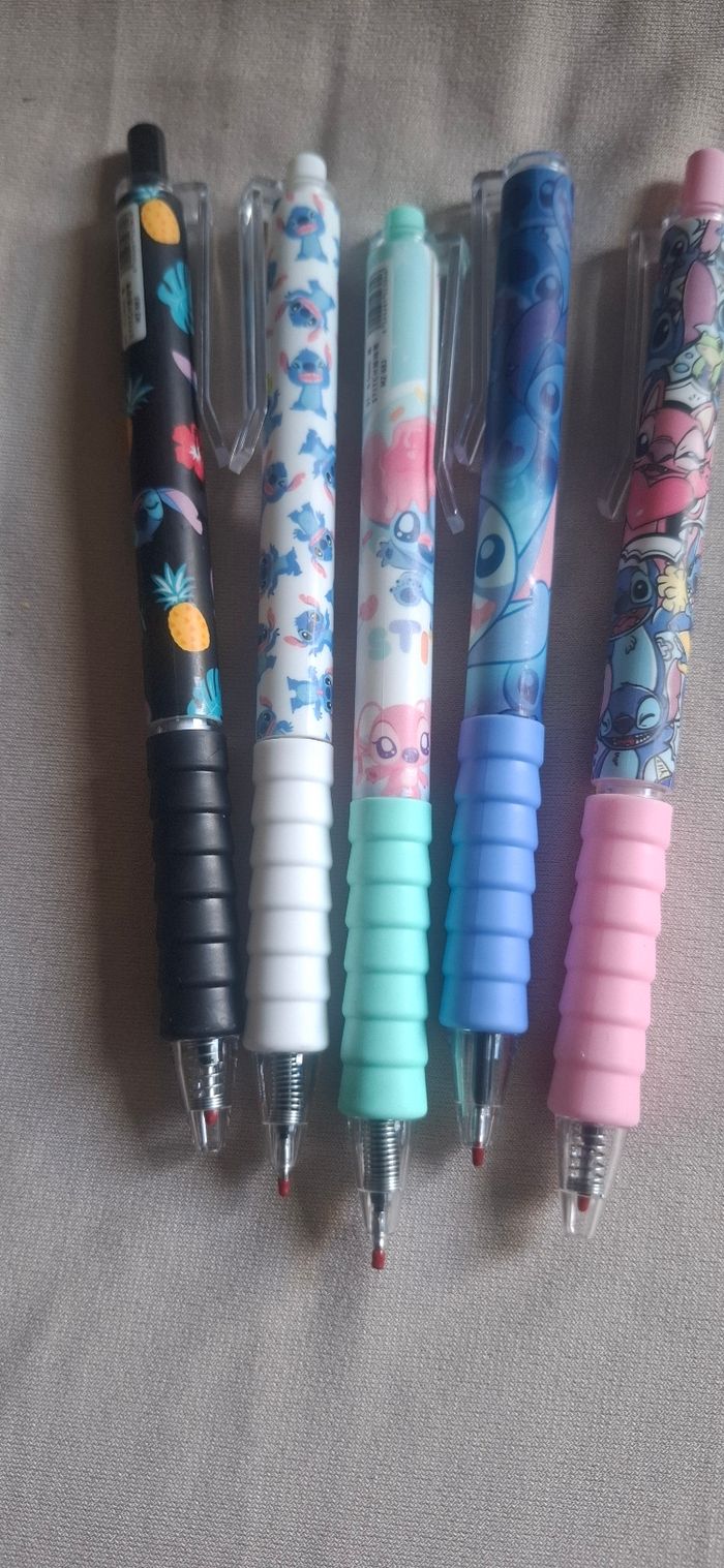 Lot stylos stitch - photo numéro 4