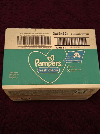 Lingette pampers 
