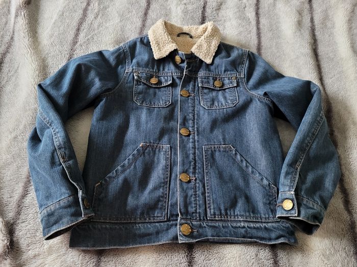 veste en jeans ikks fourré 10ans (20e)