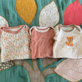 Lot de 3 bodie manche longue