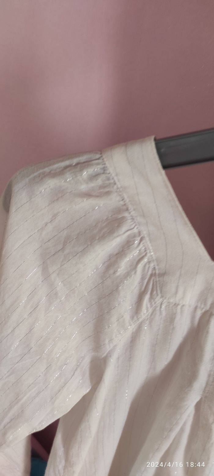 Chemise fille paillettes C.F.K taille 12 ans - photo numéro 7