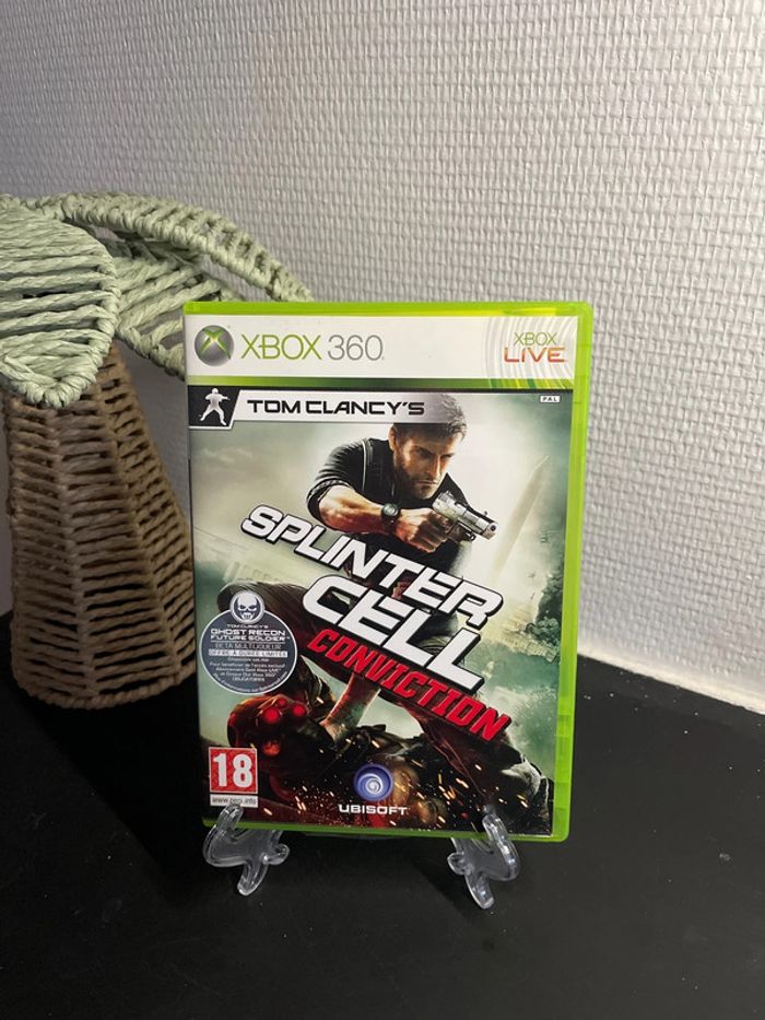 Jeu Xbox 360 - Splinter cell Conviction