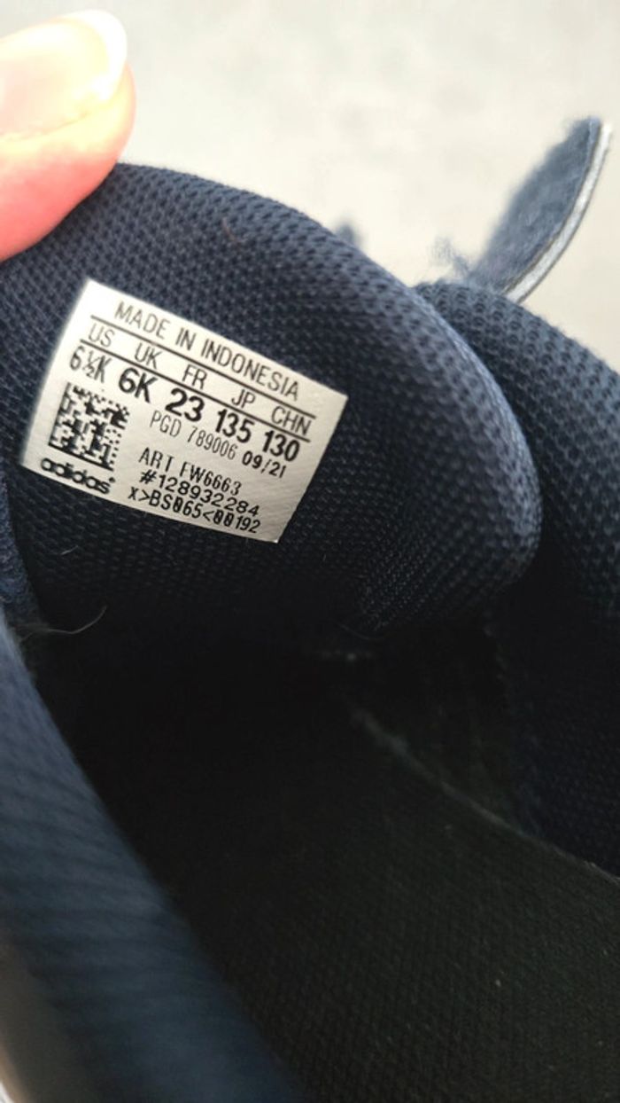Basket Adidas bleu - photo numéro 6