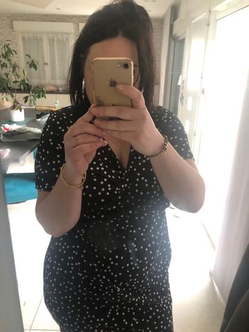 Robe à pois