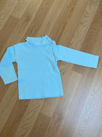 Tee shirt col roulé 12 mois