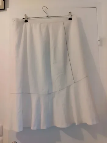 Jupe blanche - Afibel - taille 48