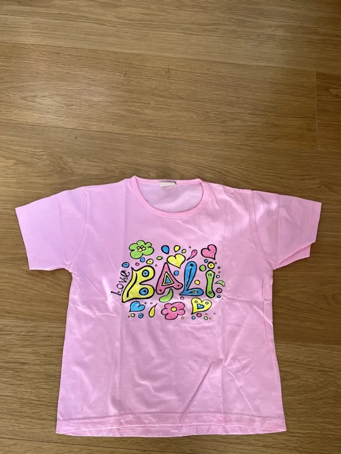 Teeshirt rose taille 10 ans