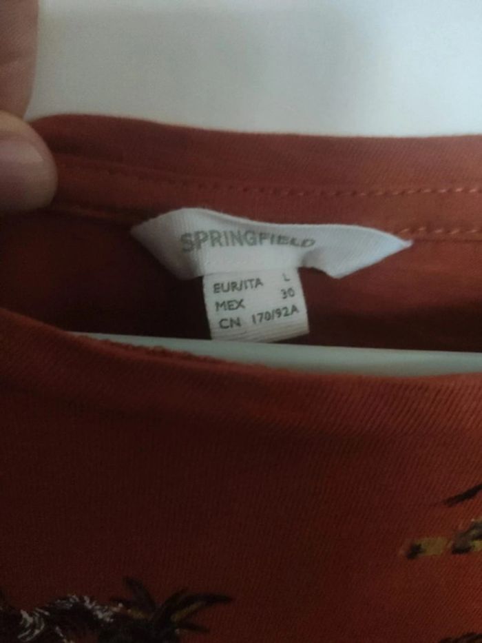 Springfield Tee shirt zèbres L - photo numéro 5