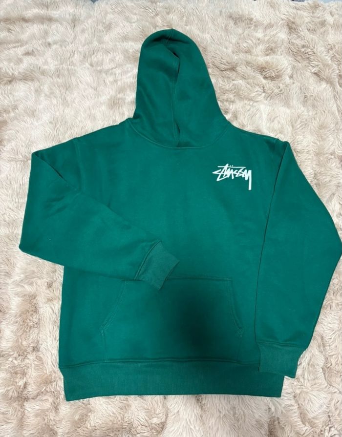 Sweat vert Taille L Stussy - photo numéro 2