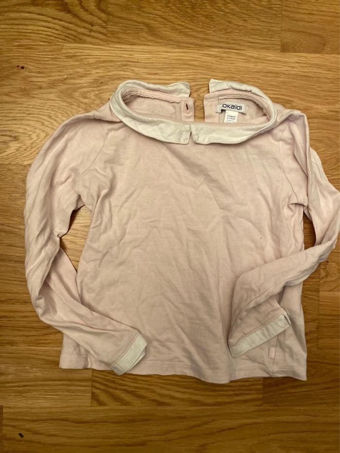 Haut col Claudine okaidi