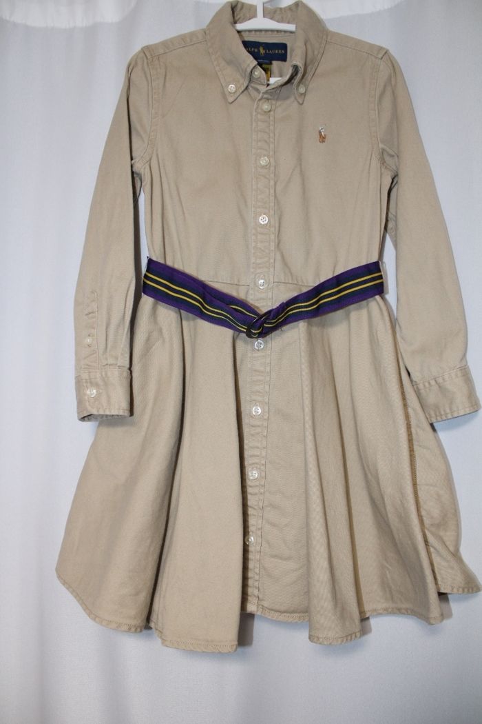 Robe chemise ceinturé