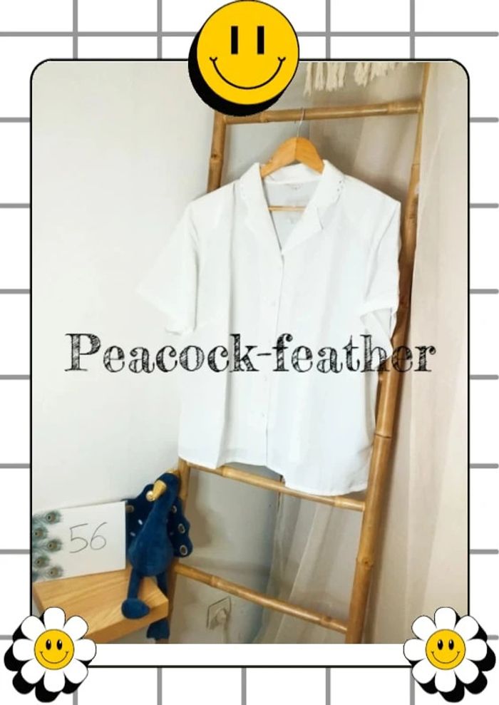 Chemisier blanc neuf Daxon 56