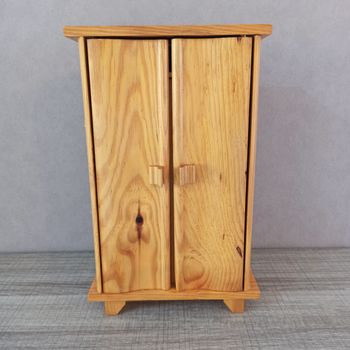 Armoire de poupée en bois pour barbie