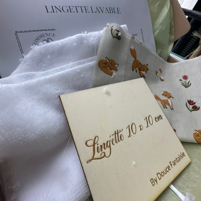Box couture lingettes lavables - photo numéro 2
