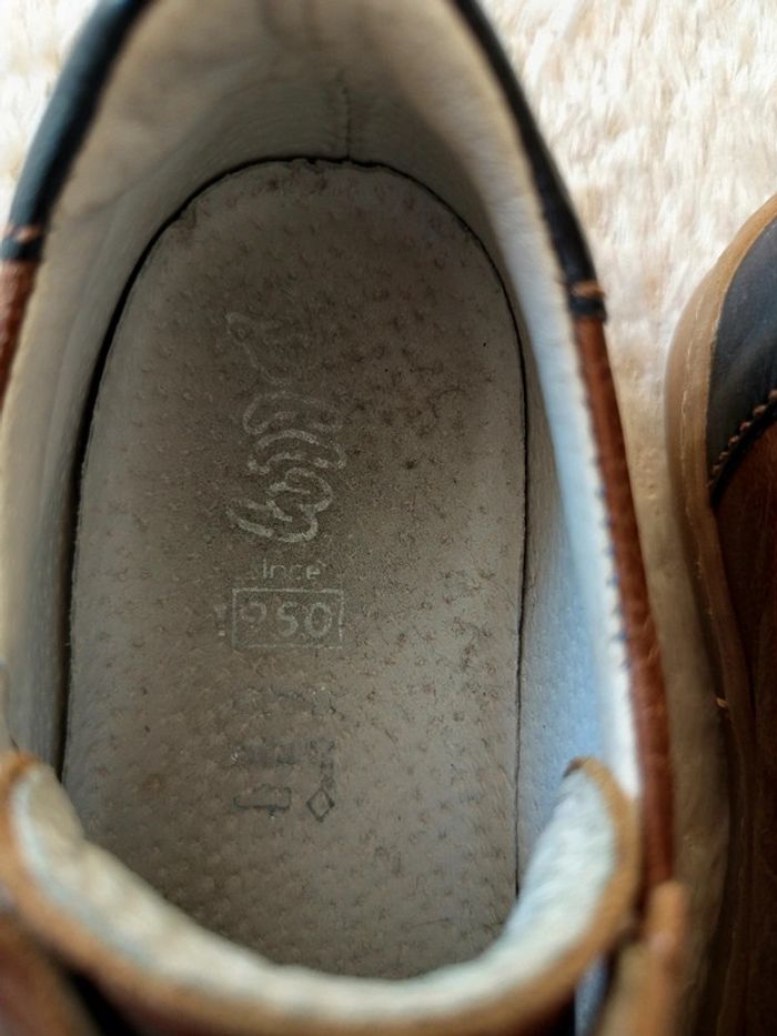 Chaussures à lacets et zip en cuir Bellamy en 31 - photo numéro 9