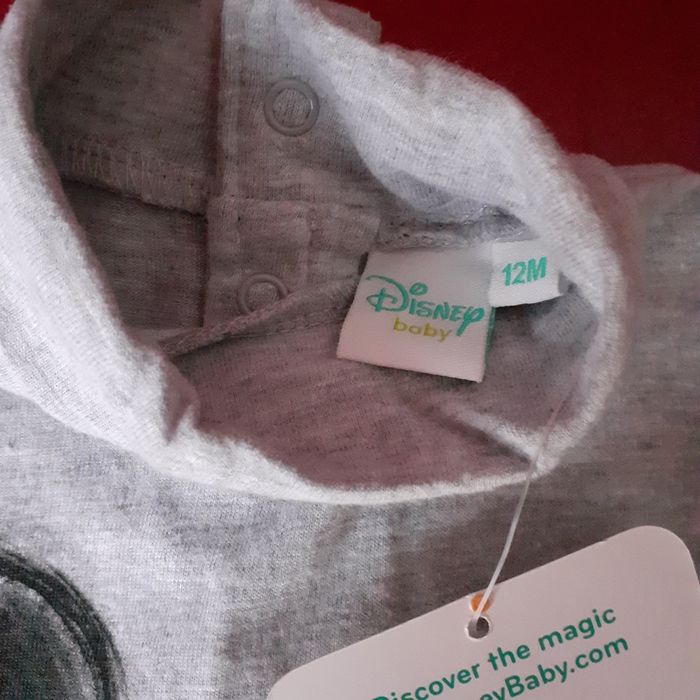 Disney baby: T-shirt manches longues Mickey *12 mois - photo numéro 5