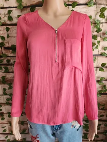 🌸Blouse fluide Rose Bershka Taille 36🌸