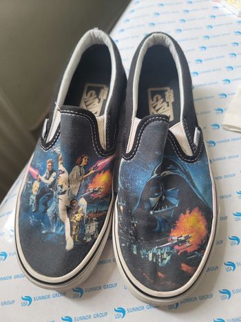 Vans slip on star wars