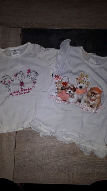 Lot de 2 t-shirts