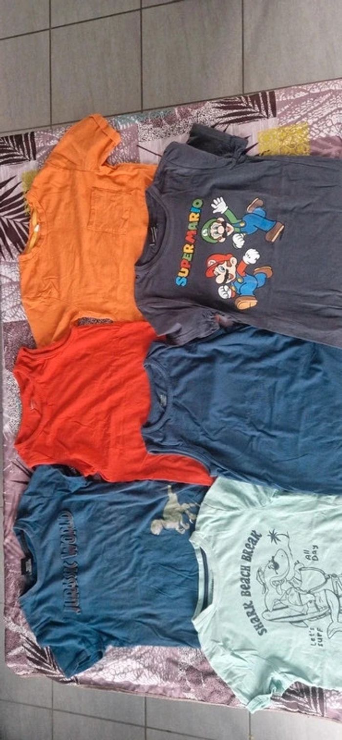 Lot t-shirts garçon 10 ans