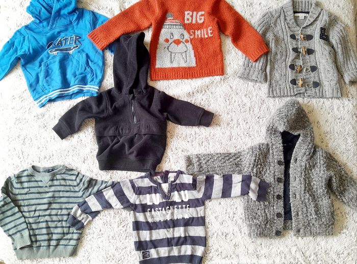 Lot pull et gilet