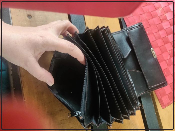 Portefeuille éventail Marco Amrini vintage - photo numéro 8