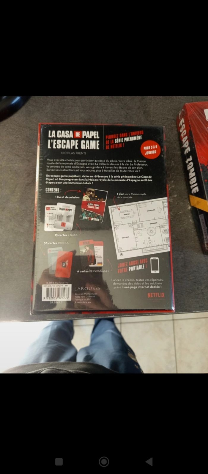 Jeu casa de papel escape game - photo numéro 2