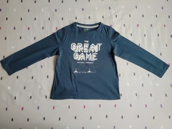 Maillot longues manches, taille 4 ans