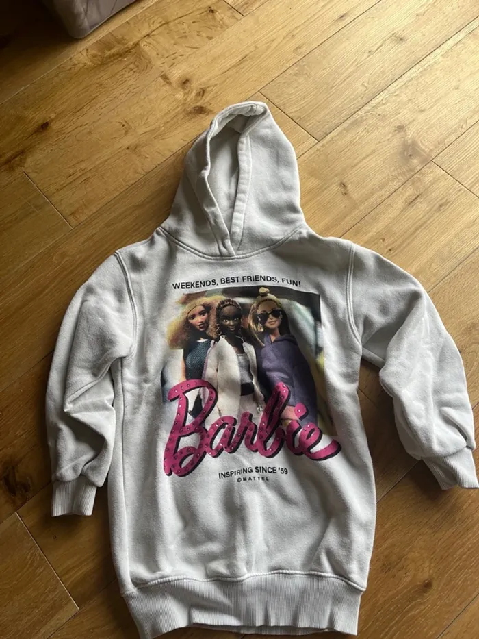 Robe sweat Barbie